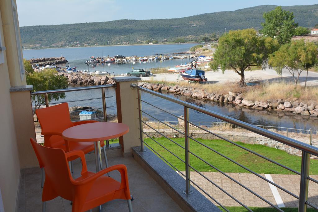 Palaiologou Panorama Apartments Mantamados Bagian luar foto